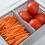 3 Stück Kühlschrank Aufbewahrungsbox Behälter Halter Tablett Set Obst Gemüse 4