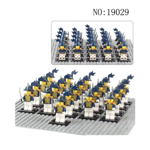 (19029) 21PCS Imperial Navy Medieval Pirates Figure Pack