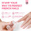 Saviland French Tip Nail Stamp - 4PCS 3