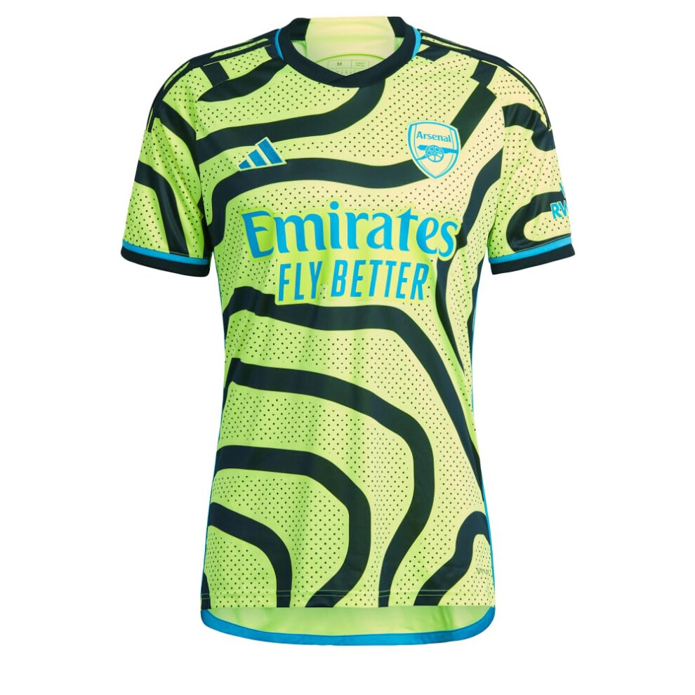 Arsenal 23/24 Away Jersey, Team Solar Yellow 2 / Black, XXL