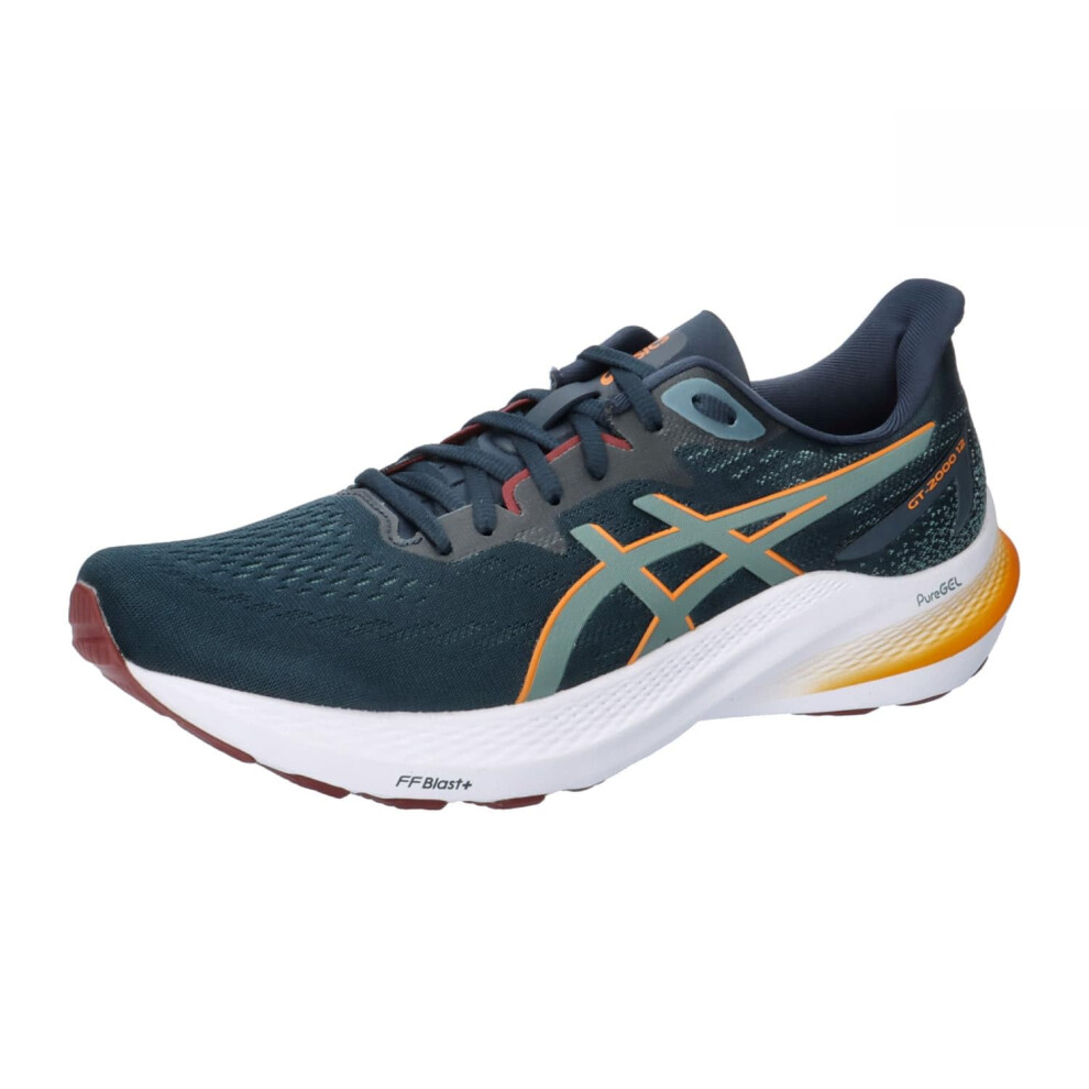 ASICS Mens GT 2000 12 Running Shoes Blue/Teal 9.5 (44.5)