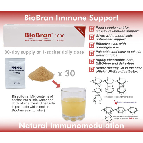 BioBran MGN-3 - 30 - 1000mg Sachets - Immune System Support 2