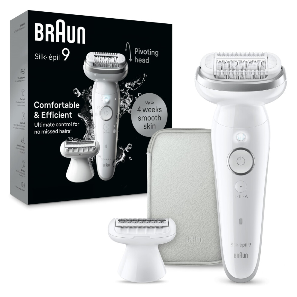New Braun Silk-Épil 9 Epilator Ses9-041 Silver