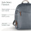 UPPAbaby Changing Backpack - Greyson (chacoal Melange/Saddle Leather) 6