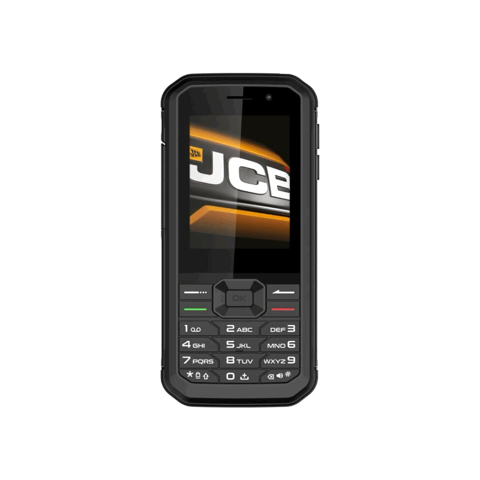 JCB Tradesman 3 Smart Feature Rugged Waterproof 4g Mobile Sim-Free Dual-Sim Phone With Whatsapp - Black-image-OPC-PF2QB76-NEW