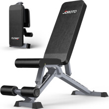 JOROTO MD60 Adjustable Weight Bench - 800 Pounds Capacity Workout Bench Strength Training Benches for Full Body Bench Press (2023 Updated VERSION)