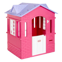 Little Tikes Cape Cottage Princess Playhouse Pink with Working Doors, Windows & Shutters - 653612M