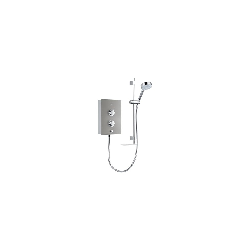 Mira Showers Decor 8.5kW Sliver Single Outlet Electric Shower 1.1894.001