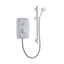 Mira Showers Jump Electric Shower Multi-Fit 8.5 KW Electric Shower White/Chrome 1.1788.010