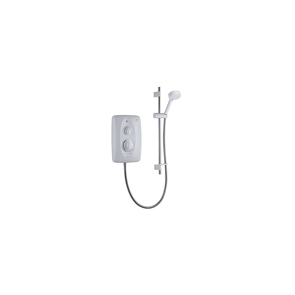 Mira Showers Jump Electric Shower Multi-Fit 8.5 KW Electric Shower White/Chrome 1.1788.010