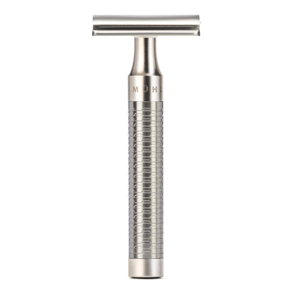 Photos - Razor / Razor Blade Muehle Muhle Safety Razor in Silver Stainless Steel 