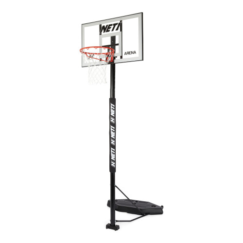 NET1 Arena Portable Basketball System, White 1