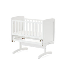 Obaby Gliding Crib - White (22OB0202)