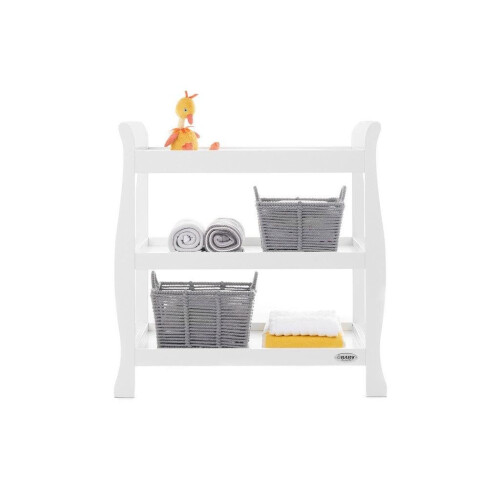 Obaby Obaby Stamford Sleigh Open Changing Unit, White 2