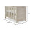 Obaby Obaby Nika Cot Bed - Grey Wash 3