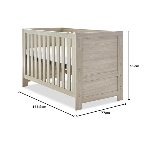 Obaby Obaby Nika Cot Bed - Grey Wash 2