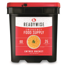 ReadyWise, 60 Servings, Lunch & Dinner, 13 Different Recipies, Grab & Go, Freeze Dried, 25 Years Shelf Life, Emergency Food, 7 Days Food For 1 Person
