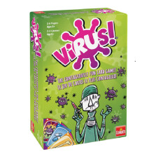 (Virus 1) Virus 1 2 Board English Card Game Interactive Strategy For Family Fun Party