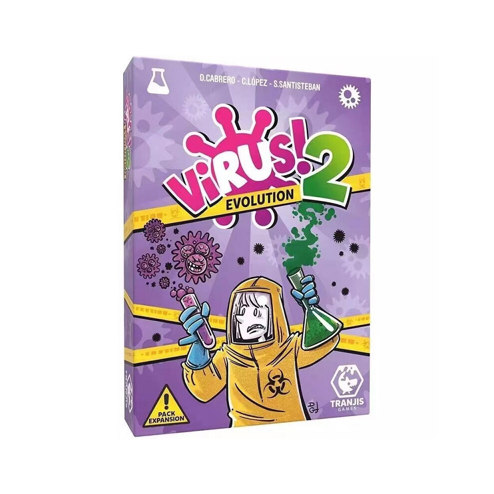 (Virus 2) Virus 1 2 Board English Card Game Interactive Strategy For Family Fun Party