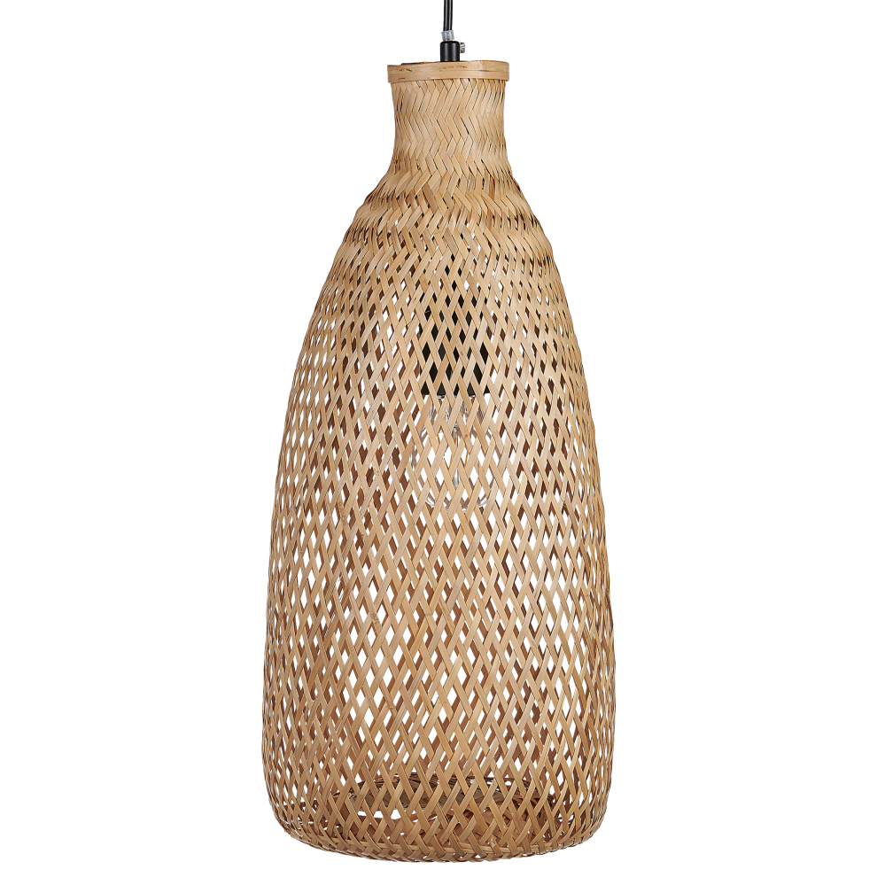 Pendant Lamp LWELA Bamboo Wood Natural