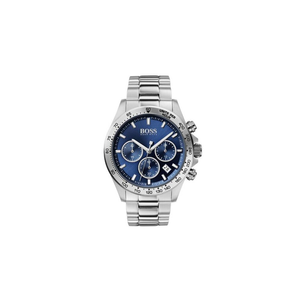 Hugo Boss Men's Hero Sport Lux Watch | Blue & Silver | HB1513755