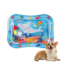 (rectangle) Inflatable Water Play Mat Innovative Water Sensor Mat Inflatable Playmat With Fish Pet Cooling Mat Sensor Water Play Mat For