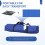 Outsunny Outsunny Camping Windbreak Portable Wind Blocker Privacy Wall, 4.5m x 1.5m 5