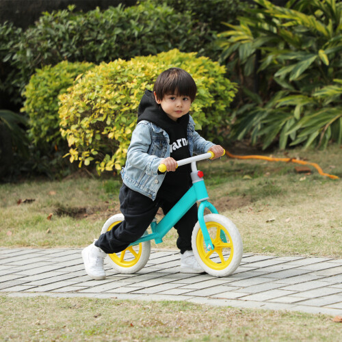 11inch Kids Balance Bike Adjustable Height Carbon Steel PE Tires for 2 6 Years