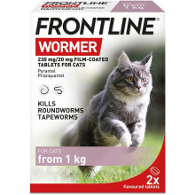 FRONTLINE WORMER - Cat Worming Treatment - 2 Tablets