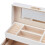Living And Home (White) Lockable Jewellery Storage Box with Drawer 6