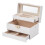 Living And Home (White) Lockable Jewellery Storage Box with Drawer 4