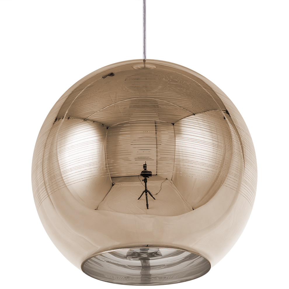 Pendant Lamp ASARO Glass Gold