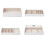 Living And Home 4-Tier Jewellery Storage Box with Transparent Lid 5