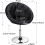 (Black) Dining Chairs Barstool Height Adjustable Tub Chair 8