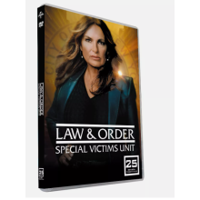 Law Order Special Victims Unit Season 25 (DVD)3-Disc Box Set