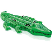 Intex Giant Gator Ride-On - Aufblasbarer Reittier - 203 x 114 cm