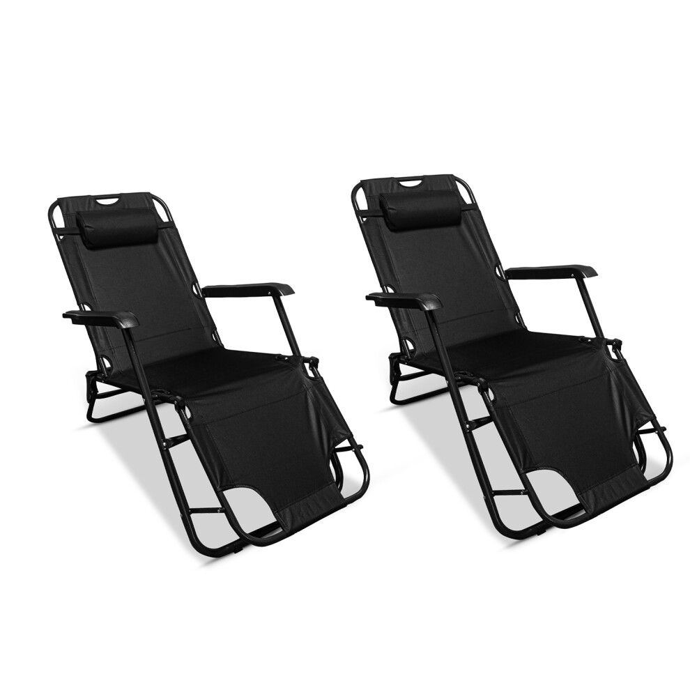 ROYALFORD Folding Camping Chair for Adults, Portable Chair - Pack of 2