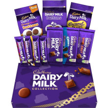 Cadbury Dairy Milk Deluxe Chocolate Hamper, Gift Box of 10 Assorted Chocolate Bars and Bags, 1.04 kg