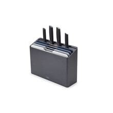 JOSEPH JOSEPH Folio Plus Set di 8 coltelli e tagliere Graphite