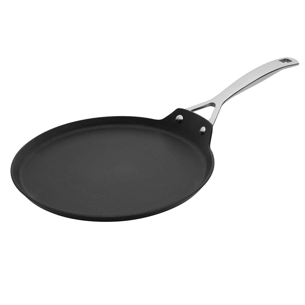 Le Creuset Toughened Non-Stick Crepe Pan 28cm, 51106280010002, Black