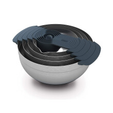 Joseph Joseph Nest 9 plusz 9 darab kompakt telkszto kszlet keverokszletekkel, mro csszk s szurocl rozsdamentes acl