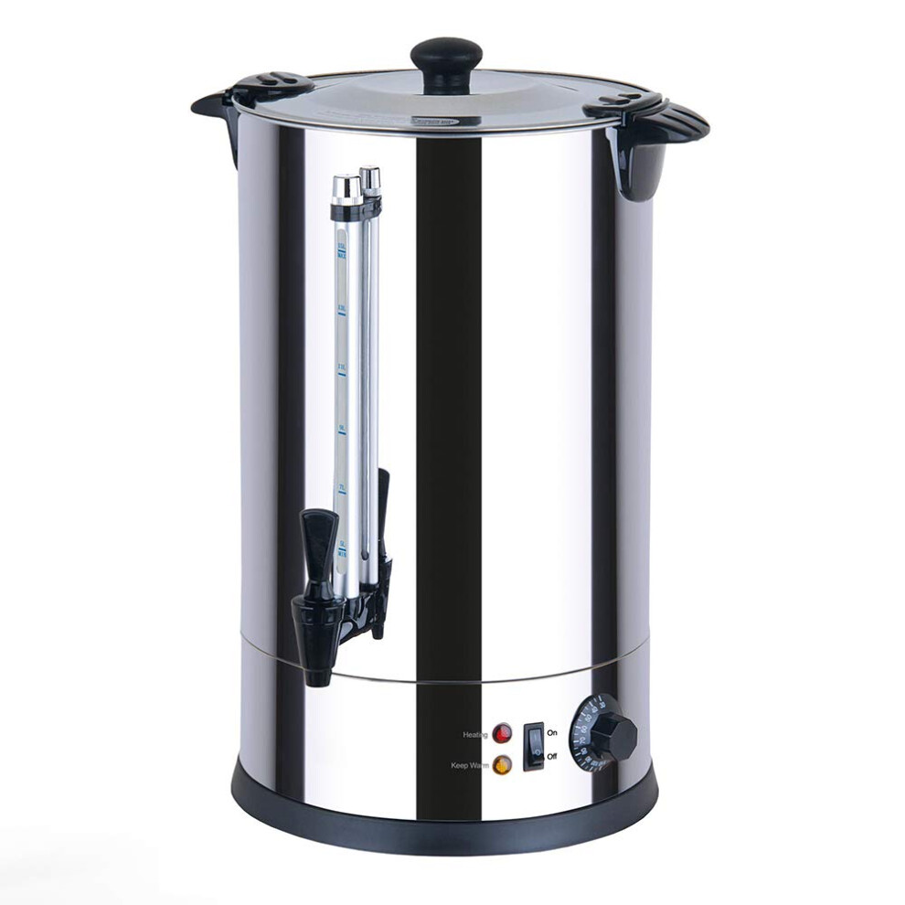 Igenix Generic Ctrn15 Catering Urn, Hot Water Boiler & Dispenser, Ideal For Home Brewing, Commercial Or Office Use, 15 Litre Capacity