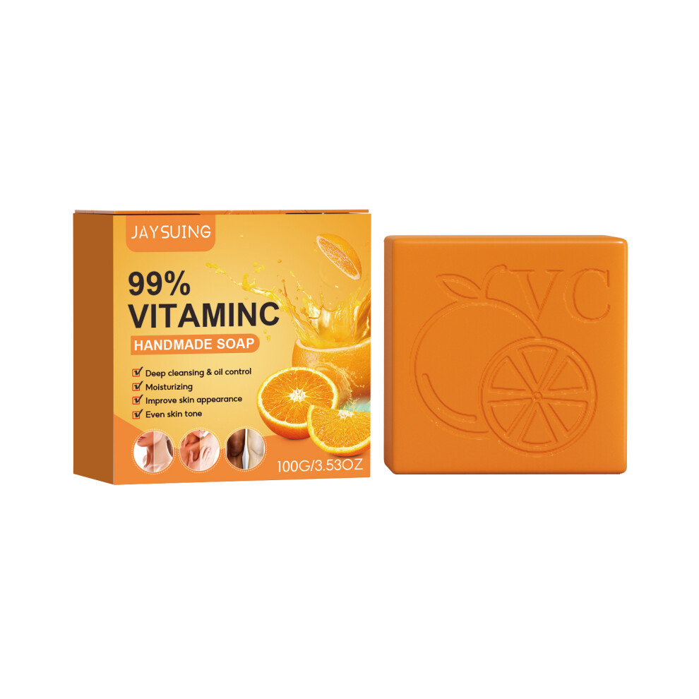 Vitamin C Handmade Soap Exfoliating Anti Mite 1pc ï»¿