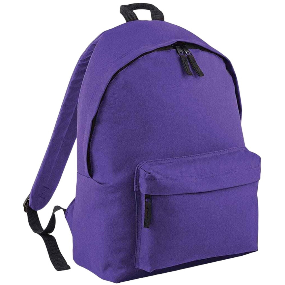 (One Size, Purple) Bagbase Original Plain Backpack