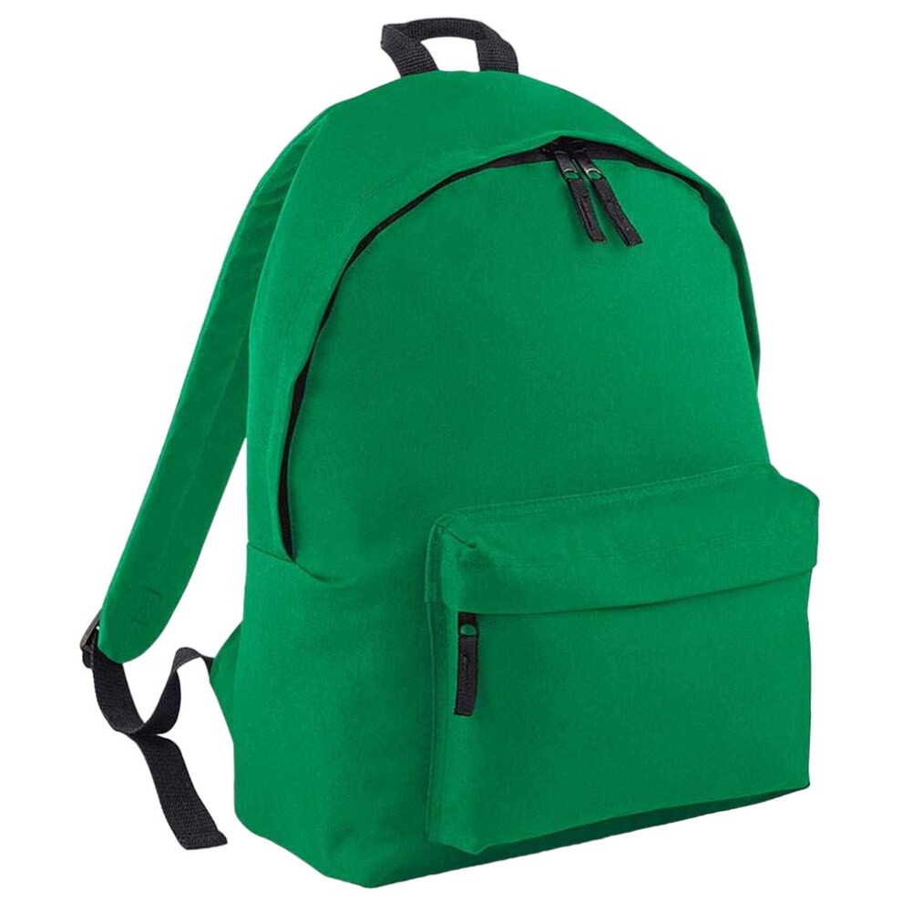 (One Size, Kelly Green) Bagbase Original Plain Backpack