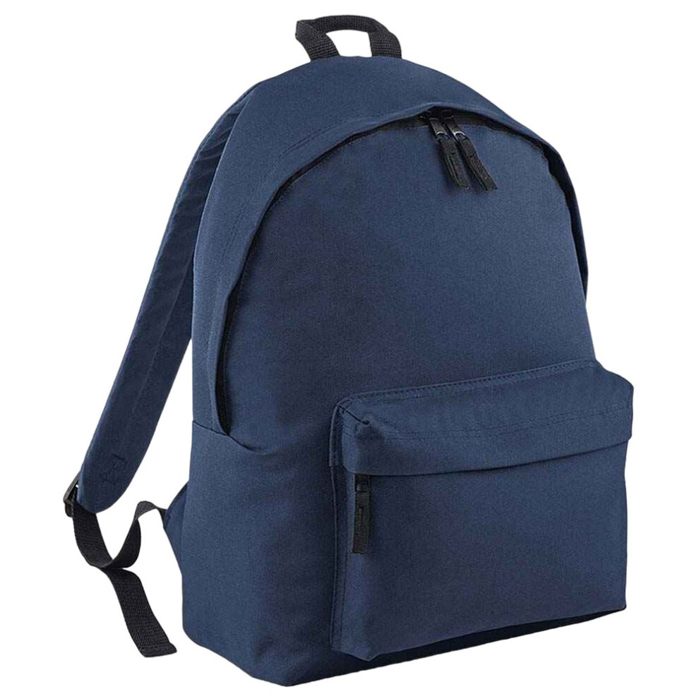 (One Size, French Navy) Bagbase Original Plain Backpack