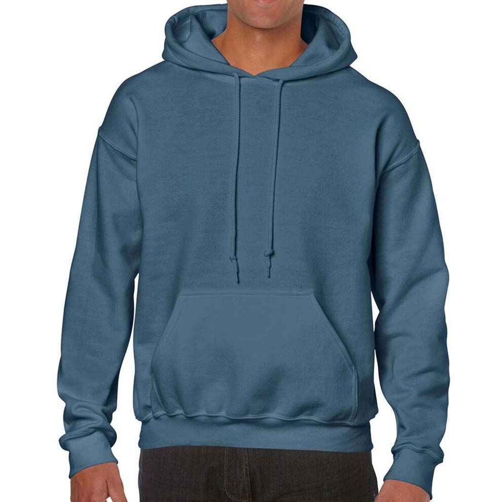 (3XL, Indigo) Gildan Unisex Adult Heavy Blend Hoodie