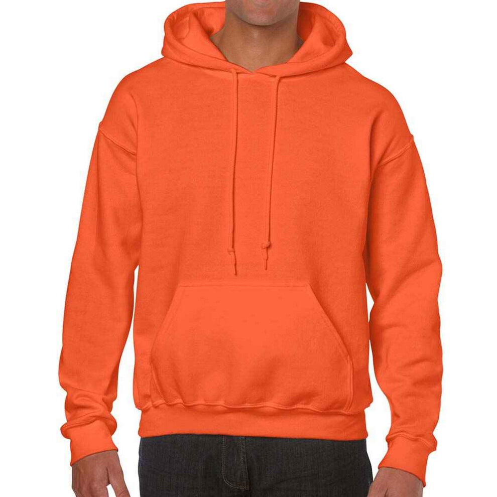 Gildan Men's Orange (3Xl, ) Unisex Adult Heavy Blend Hoodie