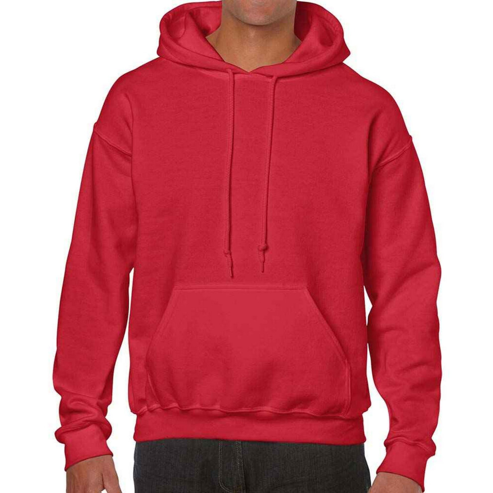 (4XL, Red) Gildan Unisex Adult Heavy Blend Hoodie