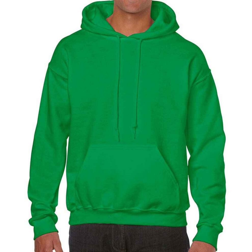 (L, Irish Green) Gildan Unisex Adult Heavy Blend Hoodie